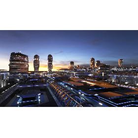 Night City of the Future 2 3D model